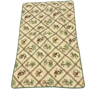 Legacy Kanchow Monkey Pillow Shams-Set of 2 Made in USA 100% Cotton